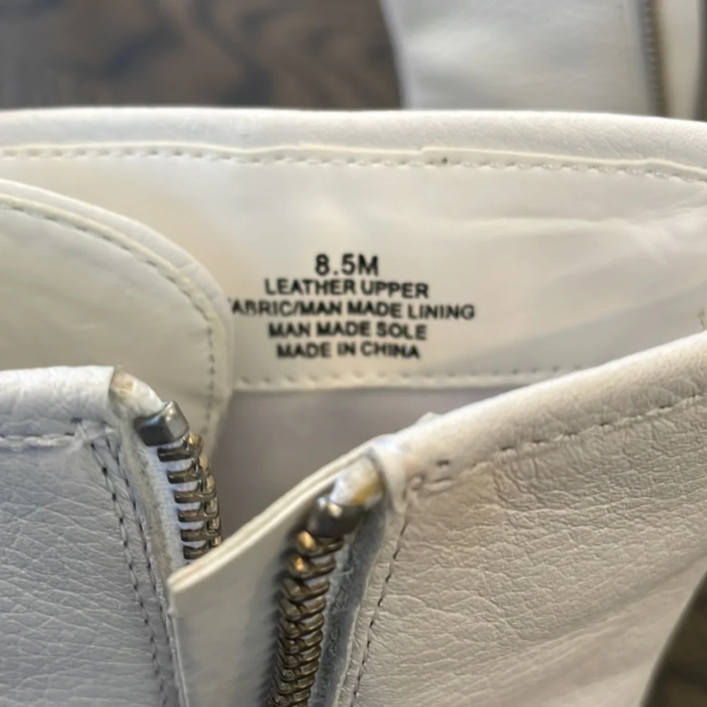 GIANNI BINI White combat boots - Picture 3 of 4